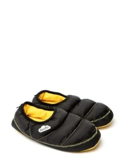 Nuvola Pantoffels "Classic Trim" Zwart/geel -Gstar Kleding Winkel nuvola pantoffels classic trim zwart geel 1