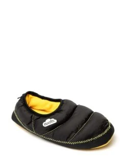 Nuvola Pantoffels "Classic Trim" Zwart/geel -Gstar Kleding Winkel nuvola pantoffels classic trim zwart geel 2