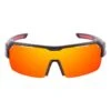 Uniseks-sportzonnebril "Race" Zwart/oranje -Gstar Kleding Winkel ocean sunglasses uniseks sportzonnebril race zwart oranje