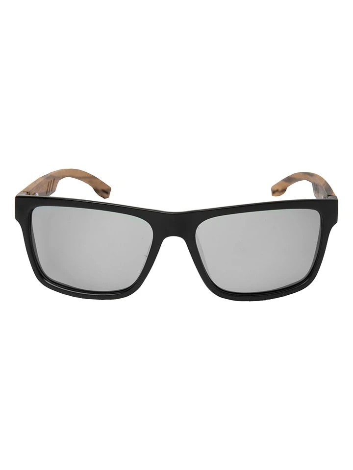 Unisekszonnebril "Caiman" Zwart/bruin 3 Unisekszonnebril "Caiman" Zwart/bruin