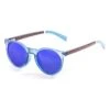 Unisekszonnebril "Lizard Wood" Lichtblauw/blauw -Gstar Kleding Winkel ocean sunglasses unisekszonnebril lizard wood lichtblauw blauw