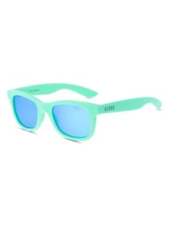 Unisekszonnebril "Shark" Turquoise/lichtblauw -Gstar Kleding Winkel ocean sunglasses unisekszonnebril shark turquoise lichtblauw 1