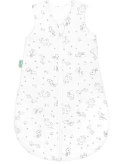 Zomerslaapzak Wit/grijs
