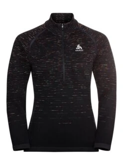 Odlo Fleece Trui "Blackcomb" Zwart/meerkleurig -Gstar Kleding Winkel odlo fleece trui blackcomb zwart meerkleurig 3