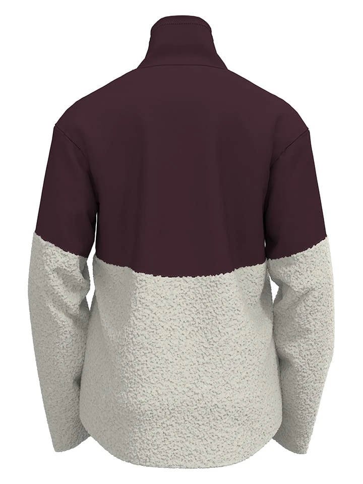 Odlo Fleece Vest "Halden Cosy" Pruimkleurig/crème 4 Odlo Fleece Vest "Halden Cosy" Pruimkleurig/crème - Afbeelding 2