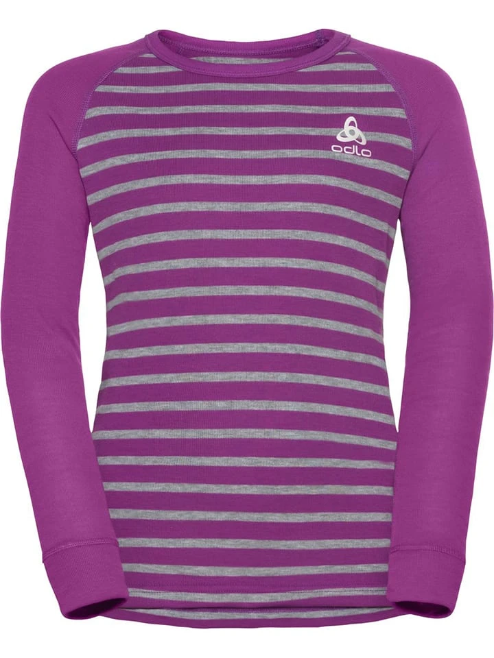 Odlo Functioneel Onderhemd "Active Warm Eco" Paars 3 Odlo Functioneel Onderhemd "Active Warm Eco" Paars