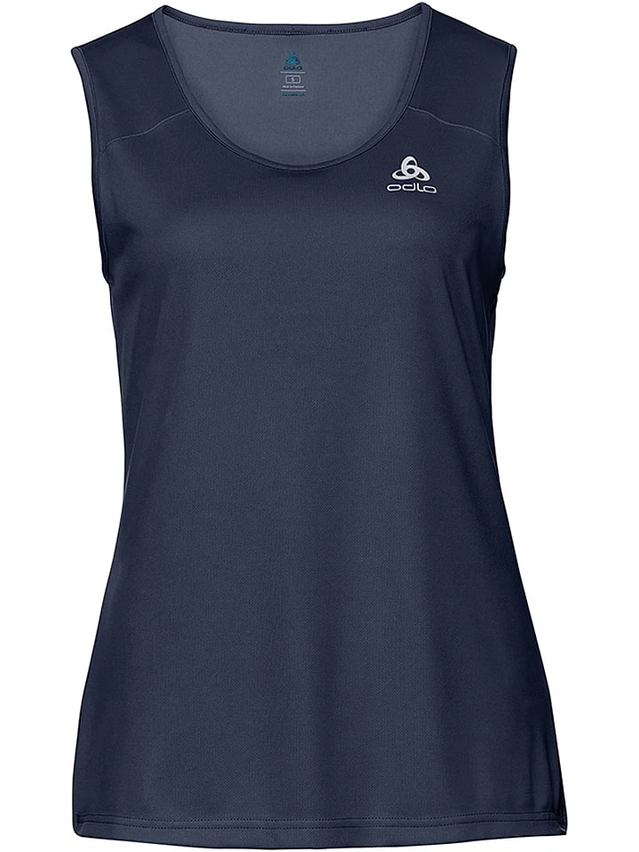 Odlo Trainingstop "Cardada" Donkerblauw 3 Odlo Trainingstop "Cardada" Donkerblauw