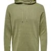 Only & Sons Hoodie "Garson" Olijfgroen -Gstar Kleding Winkel only and sons hoodie garson olijfgroen
