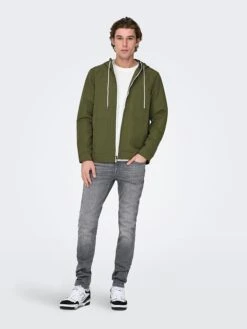Only & Sons Spijkerbroek "Loom" - Slim Fit - Groen -Gstar Kleding Winkel only and sons spijkerbroek loom slim fit groen 1