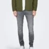 Only & Sons Spijkerbroek "Loom" - Slim Fit - Groen -Gstar Kleding Winkel only and sons spijkerbroek loom slim fit groen