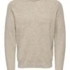 Only & Sons Trui "Edward" Grijs -Gstar Kleding Winkel only and sons trui edward grijs