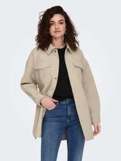 ONLY Blousejas "New Nea" Beige -Gstar Kleding Winkel only blousejas new nea beige 2