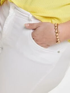 ONLY CARMAKOMA Spijkerbroek "Carwilly" - Skinny Fit - Wit -Gstar Kleding Winkel only carmakoma spijkerbroek carwilly skinny fit wit 5