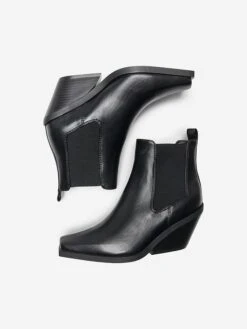 ONLY Enkelboots "Bunny" Zwart -Gstar Kleding Winkel only enkelboots bunny zwart 2