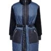 ONLY Tussenmantel "Thale" Blauw/donkerblauw -Gstar Kleding Winkel only tussenmantel thale blauw donkerblauw