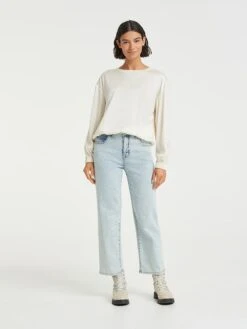 OPUS Blouse "Foloria" Crème -Gstar Kleding Winkel opus blouse foloria creme 4