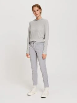 OPUS Broek "Emily" Grijs -Gstar Kleding Winkel opus broek emily grijs 2