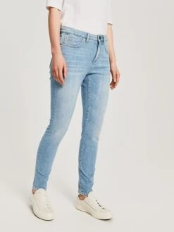 OPUS Spijkerbroek "Evita" - Skinny Fit - Lichtblauw