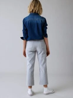 OPUS Spijkerbroek "Lani" - Regular Fit - Grijs -Gstar Kleding Winkel opus spijkerbroek lani regular fit grijs 2