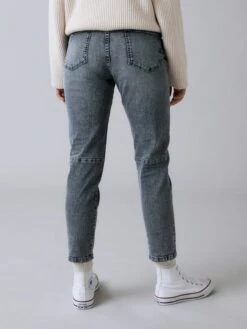 OPUS Spijkerbroek "Liandra" - Tapered Fit - Grijs -Gstar Kleding Winkel opus spijkerbroek liandra tapered fit grijs 2