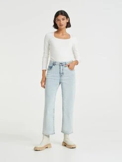 OPUS Spijkerbroek "Momito" - Regular Fit - Lichtblauw -Gstar Kleding Winkel opus spijkerbroek momito regular fit lichtblauw 3