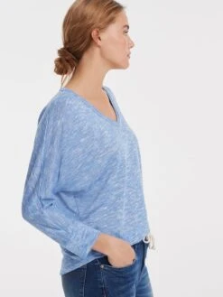 OPUS Trui "Sunshine" Lichtblauw -Gstar Kleding Winkel opus trui sunshine lichtblauw 2