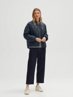 OPUS Tussenjas "Jamine" Donkerblauw -Gstar Kleding Winkel opus tussenjas jamine donkerblauw 3