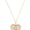 Gouden Ketting "Ange Amoureux" Met Hanger - (L)43 Cm -Gstar Kleding Winkel or eclat gouden ketting ange amoureux met hanger l 43 cm