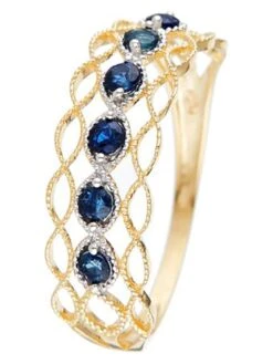 Gouden Ring "Pianosa" Met Edelstenen -Gstar Kleding Winkel or eclat gouden ring pianosa met edelstenen 1