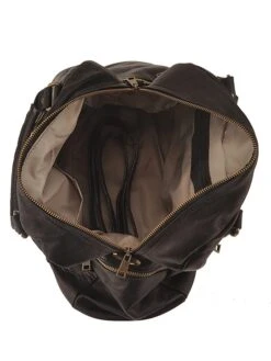 Leren Handtas "Quaglia" Zwart - (B)38 X (H)26 X (D)20 Cm -Gstar Kleding Winkel ore10 leren handtas quaglia zwart b 38 x h 26 x d 20 cm 3