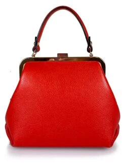 Leren Handtas "Ro" Rood - (B)25 X (H)22 X (D)10 Cm -Gstar Kleding Winkel ore10 leren handtas ro rood b 25 x h 22 x d 10 cm 2