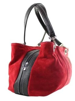 Leren Handtas Rood - (B)32 X (H)20 X (D)14 Cm -Gstar Kleding Winkel ore10 leren handtas rood b 32 x h 20 x d 14 cm 1