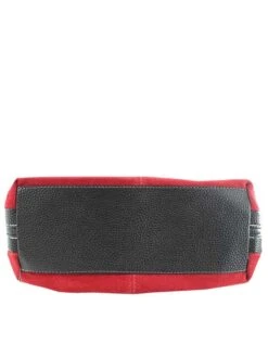 Leren Handtas Rood - (B)32 X (H)20 X (D)14 Cm -Gstar Kleding Winkel ore10 leren handtas rood b 32 x h 20 x d 14 cm 3