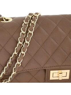 Leren Schoudertas "Edalea" Bruin - (B)27 X (H)18 X (D)12 Cm -Gstar Kleding Winkel ore10 leren schoudertas edalea bruin b 27 x h 18 x d 12 cm 2