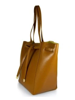 Leren Shopper "Stacey" Bruin - (B)41 X (H)30 X (D)13 Cm -Gstar Kleding Winkel ore10 leren shopper stacey bruin b 41 x h 30 x d 13 cm 1