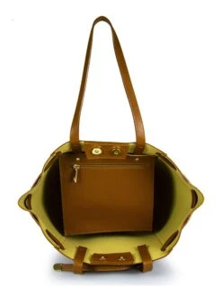 Leren Shopper "Stacey" Bruin - (B)41 X (H)30 X (D)13 Cm -Gstar Kleding Winkel ore10 leren shopper stacey bruin b 41 x h 30 x d 13 cm 3
