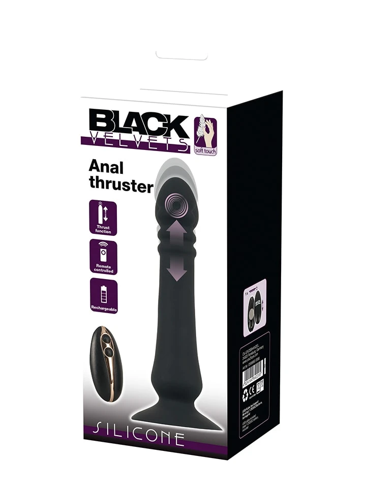 Orion Anaalplug "Thruster" Zwart - (L)20,5 Cm 3 Orion Anaalplug "Thruster" Zwart - (L)20,5 Cm