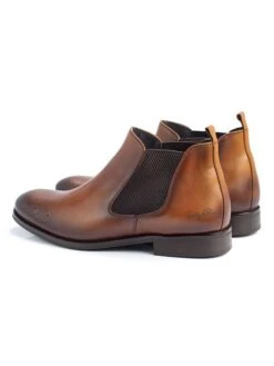 Leren Chelseaboots "Vanilla" Bruin -Gstar Kleding Winkel ortiz and reed leren chelseaboots vanilla bruin 1