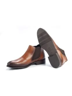 Leren Chelseaboots "Vanilla" Bruin -Gstar Kleding Winkel ortiz and reed leren chelseaboots vanilla bruin 2