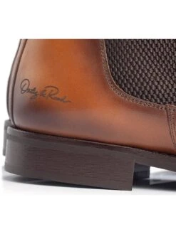 Leren Chelseaboots "Vanilla" Bruin -Gstar Kleding Winkel ortiz and reed leren chelseaboots vanilla bruin 4