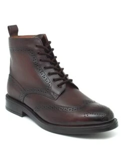 Leren Enkellaarzen "Pazlova" Bruin -Gstar Kleding Winkel ortiz and reed leren enkellaarzen pazlova bruin 1