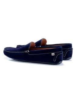 Leren Mocassins "Azul" Donkerblauw -Gstar Kleding Winkel ortiz and reed leren mocassins azul donkerblauw 1