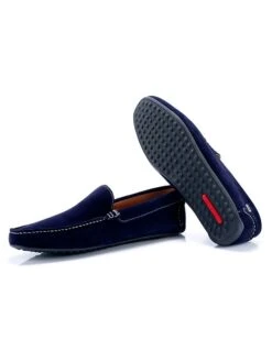 Leren Mocassins "Azul" Donkerblauw -Gstar Kleding Winkel ortiz and reed leren mocassins azul donkerblauw 2