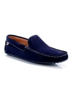 Leren Mocassins "Azul" Donkerblauw -Gstar Kleding Winkel ortiz and reed leren mocassins azul donkerblauw 3