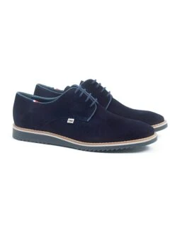 Leren Veterschoenen "Stilen" Donkerblauw -Gstar Kleding Winkel ortiz and reed leren veterschoenen stilen donkerblauw 1