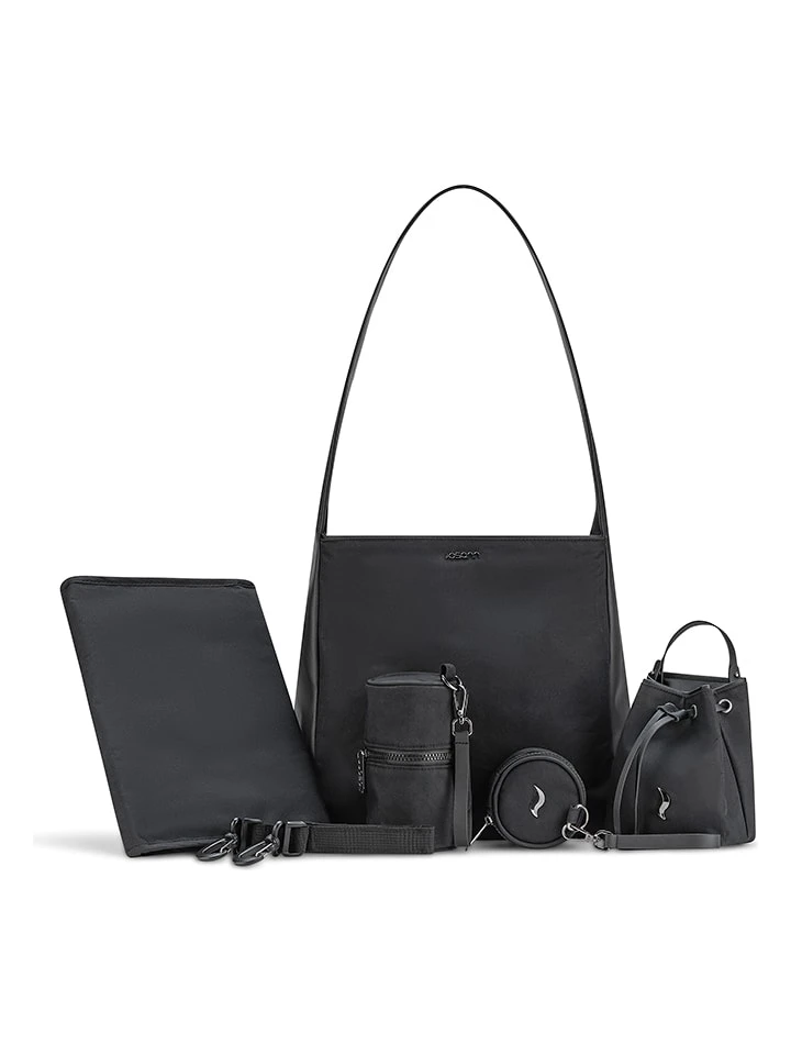 Luiertas "Ella" Zwart 7 Luiertas "Ella" Zwart - Afbeelding 5