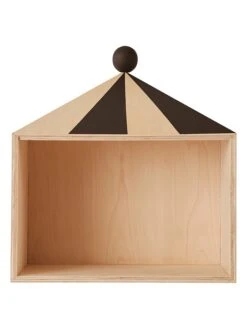 Wandmeubel "Circus" Naturel - (B)30 X (H)15,5 X (D)33 Cm
