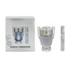 2-delige Set: Paco Rabanne "Invictus" - Eau De Parfum, 100 Ml & 20 Ml