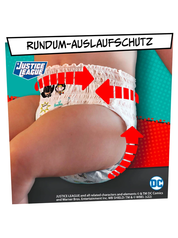 Pampers® Maandpak Luiers "Baby Dry Pants Warner Bros.", Mt. 5, 12-17 Kg (108 Stuks) 5 Pampers® Maandpak Luiers "Baby Dry Pants Warner Bros.", Mt. 5, 12-17 Kg (108 Stuks) - Afbeelding 3