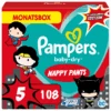 Pampers® Maandpak Luiers "Baby Dry Pants Warner Bros.", Mt. 5, 12-17 Kg (108 Stuks)
